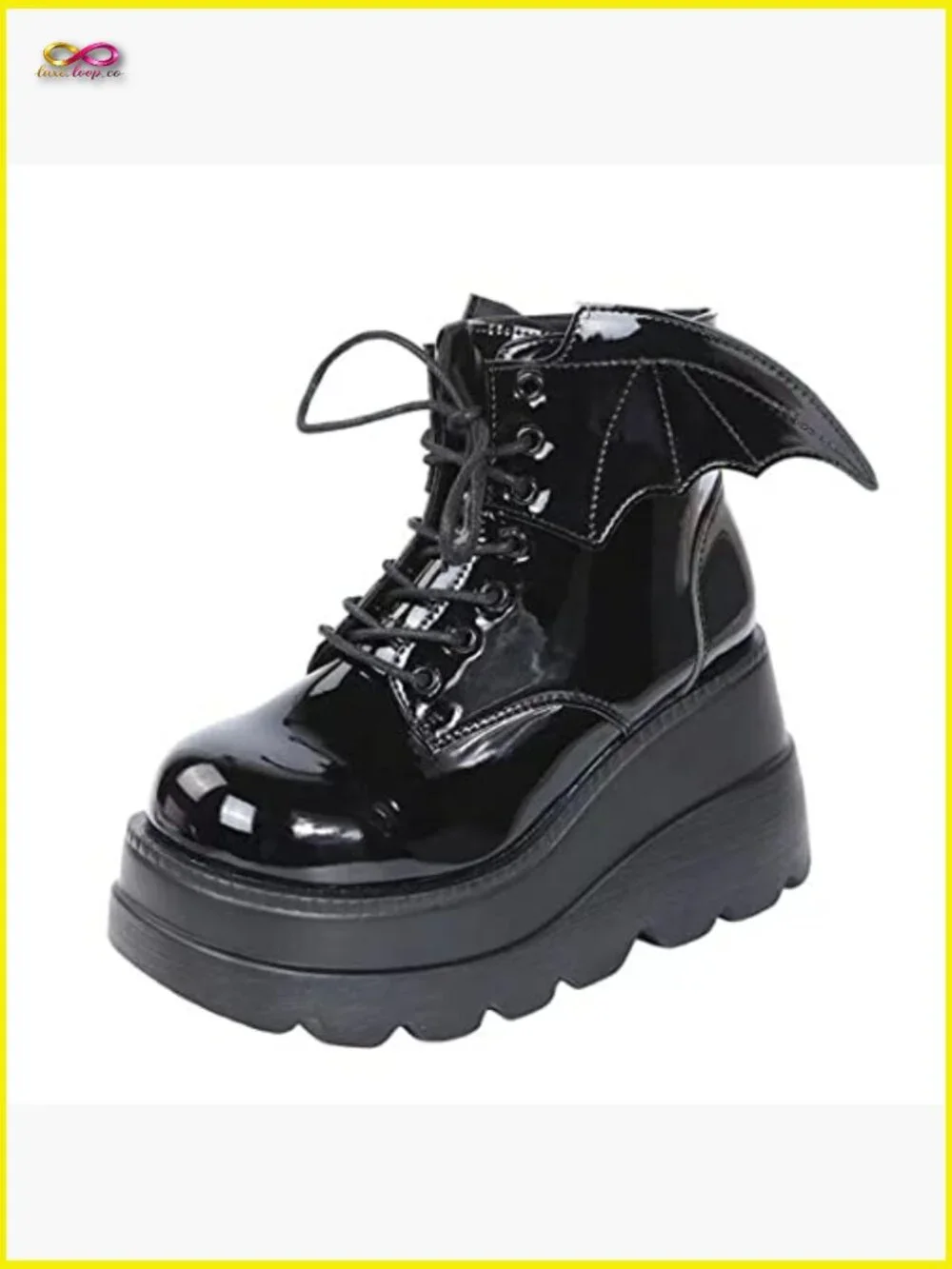 Lolita Mary Jane Platform Pumps Chunky Heel Gothic Ankle Strap Round Toe Dress